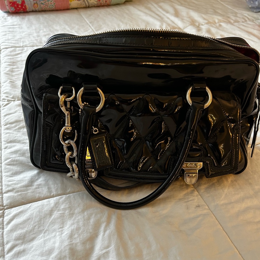 Coach hand bag